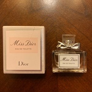 Miss Dior Mini Eau De Toilette DIOR New! 5 ml 0.17 FL OZ